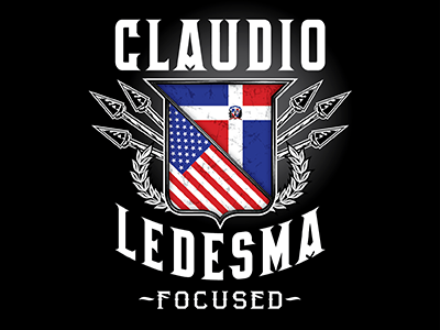 Claudio Ledesma Walkout Shirt american dominican fight mma shirt ufc walkout