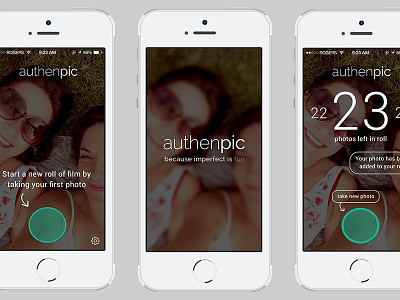 Authenpic iOS app app authenpic design ios iphone