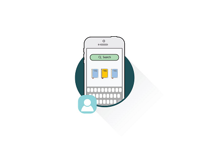 User Onboarding illustration ios onboarding