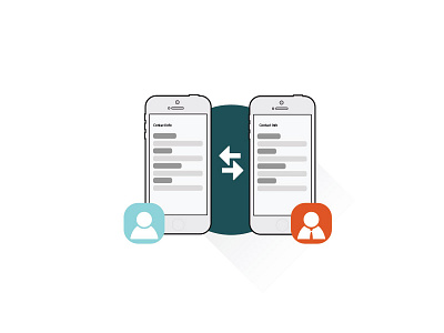 User Onboarding illustration ios onboarding
