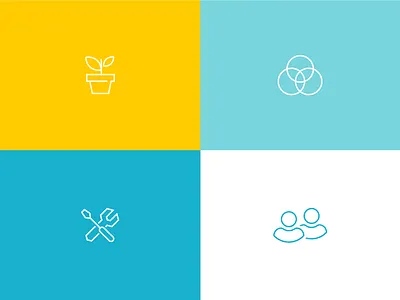 Line Icon Set for Collective Health's Website brand color graphic design icon icon design icon set icons identity illustration line icon visual design website