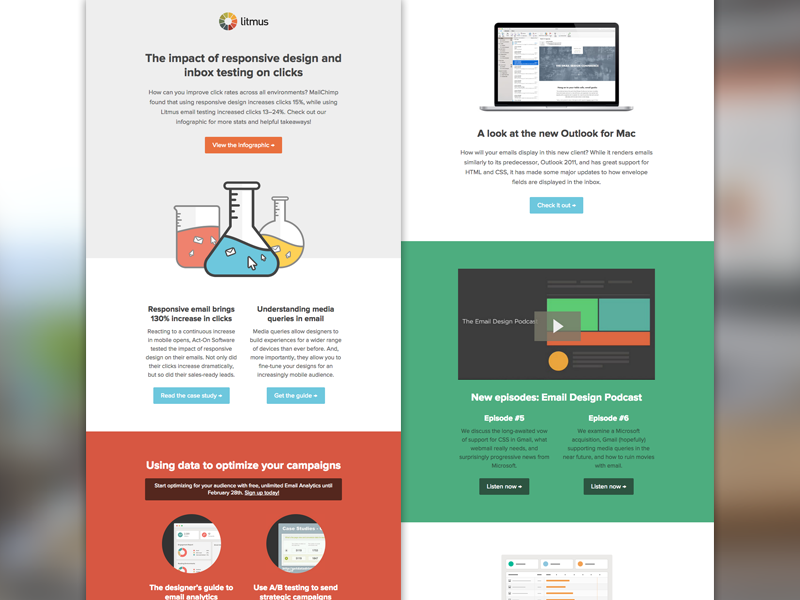 [Email] Litmus Newsletter December 2014 email email design email development html email litmus newsletter