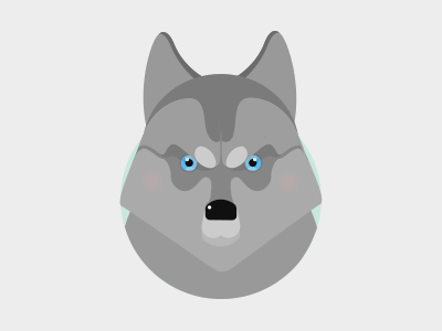 wolf animation dog gif huskie icon wolf