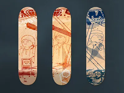 Decks design - Playmobils' head deck