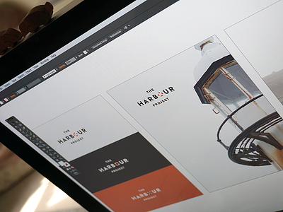 The Harbour Project Brand asksanik brand design harbour identity logo photo project visuals