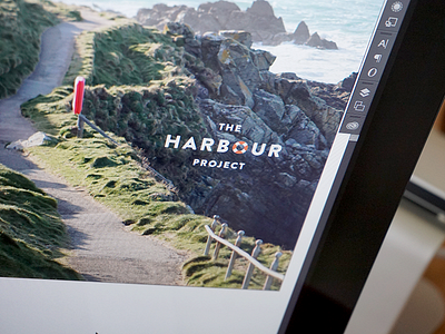 The Harbour Project Logo Refresh asksanik brand design harbour identity logo photo project visuals
