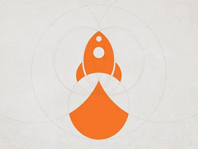 Yet Another Rocket design event flat launch logo rocket space startup