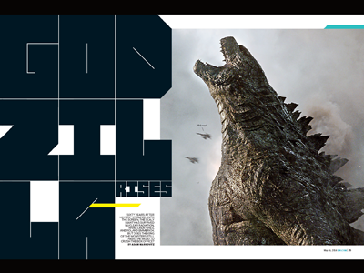 Godzilla Rises entertainment weekly