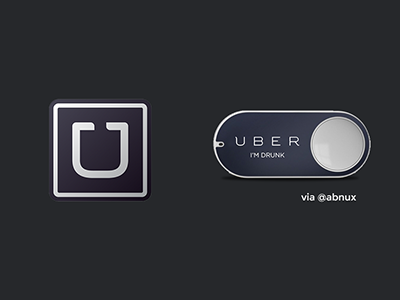 I got a new job! april button fools uber ui ux