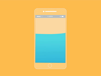 Aquatic UI design ui ui animation web design