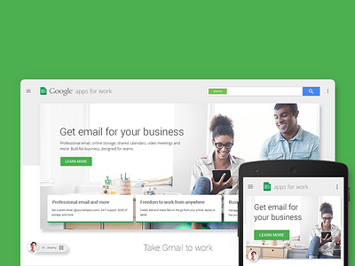 one google google idea material minimal mobile rebrand responsive web design