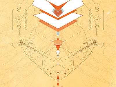 4.1.15 2d 3d architecture geometry hud illustration triangle