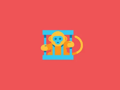 Snub Nose abuse anima icon illustration monkey welfare