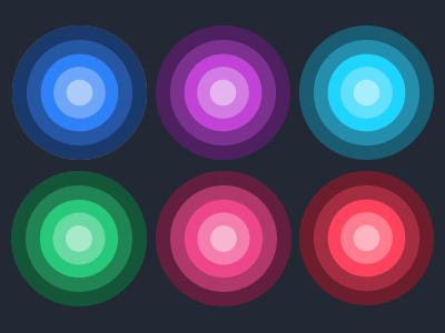 Tints & Shades colors mesosphere palette shades tints