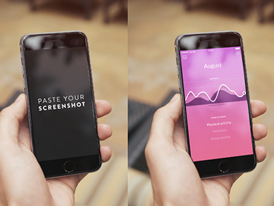 5x iPhone 6 MockUp device free freebie iphone iphone 6 mockup psd showcase