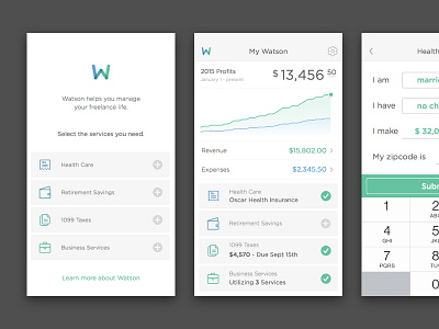Manage your freelance life 1099 freelance health care ira mobile retirement taxes ui ux
