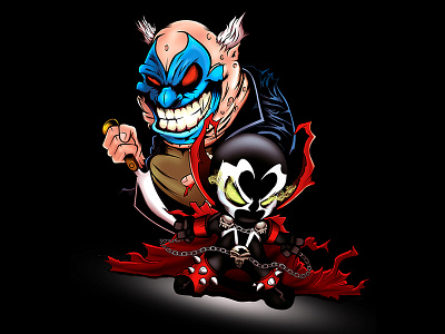 Spawn adobe cartoon comics fanart illustrator marvel photoshop spawn vector
