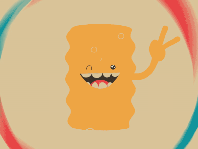 Beer Gif #31 - Return of Beer Ghost animation beer can ghost gif illustration lightning loosekeys peace spirit
