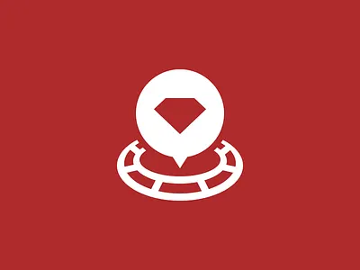 Ruby Talk Logo chat logo rails ruby sketch