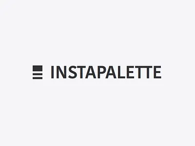 Instapalette Logo instagram logo sketch teaser