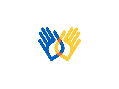 High 5 flat hands high 5 logo option pactster variation