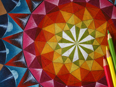 Mandala 01 art color pencil art mandala mandala art project