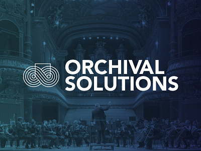 Orchival Solutions branding logo music