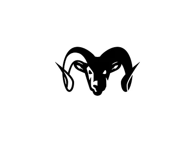 Ram Logo animal logo mark