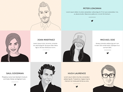 Faces avatar creatives faces head illustration people portrait web