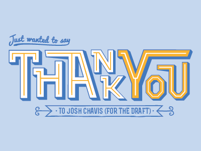 Dribbble debut draft dribbble josh chavis new thank you