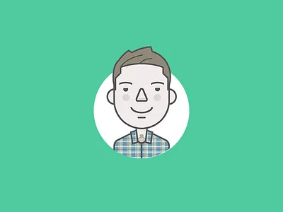 Personal character avatar avatar character face flat icon illustration personal