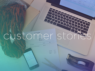 YSB Customer Stories customer stories ecommerce hero image merchant life photo still life testimonial