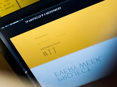 Working on Version 2 concept design minimalistic modern ui web