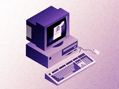 ... computer isometric windows 3.1