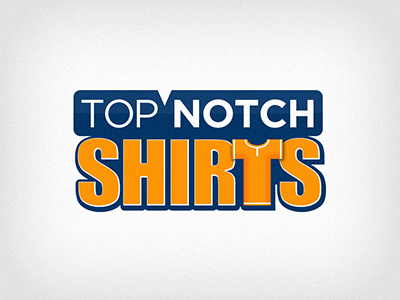 Top Notch Shirts Identity branding clothing identity logo design