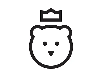 Wundercub bear design identity logo symbol