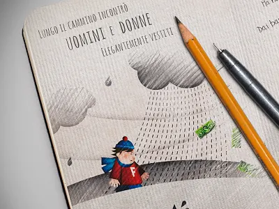 Io Ci Sono book illustrations