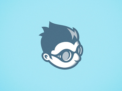 Tekhouse Mascot aviation aviator face flame fly future goggles human mascot plane tech technology
