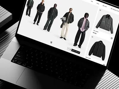 Chodan Clothing Web Application clothing clothing store fashion motion graphics runway ui ux web application