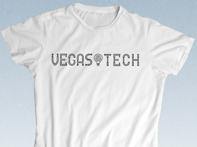Vegastech Logo Winner clean logo design vegastech