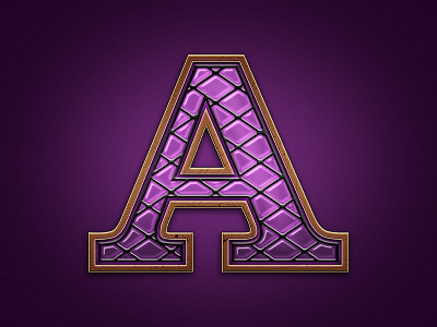 Letter a letter lettering slot game symbol