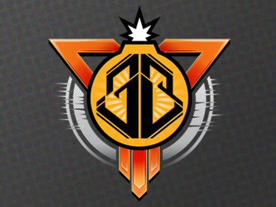 Warframe 3B Emblem bomb games giant bomb logo warframe