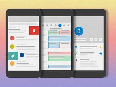 Sketch calendar color contacts icons illustration ios iphone mail rainbow texture ui