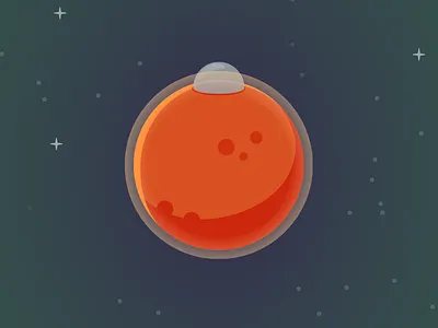 Stellæ Martis mars orange planet sci fi space stars