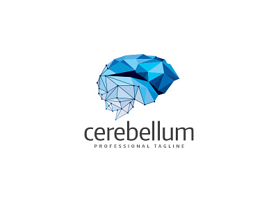 Cerebellum brain brain logo bright business concept creation creative creativity developer