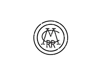 MCRR button sketch branding lineart logo railroad