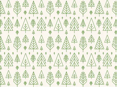 Trees & trees & trees conserve forest pattern pine reusable sustainable tote trees