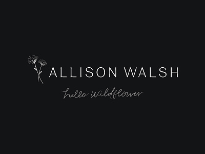 AW Logo design identity illustration lettering logo