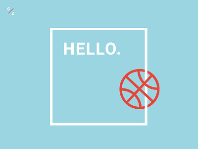 HELLO. cz debuts dribbble hello introduction invitation