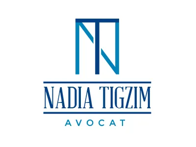 Nadia Tigzim logo Lawyer / Avocat avocat branding colorful concept design flexible identity lawyer logo morocco